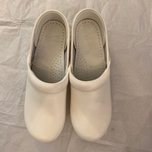 Dansko White Professional Clogs